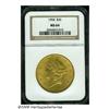 Image 1 : 1904 $20 MS64 NGC. Sharply struck and satiny, wit