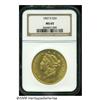 Image 3 : 1907-D $20 MS65 NGC. This is a frosty Gem with am