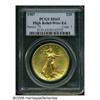 Image 3 : 1907 $20 High Relief, Wire Rim MS65 PCGS. The Hig