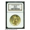 Image 3 : 1907 $20 High Relief, Wire Rim MS65 NGC. The High