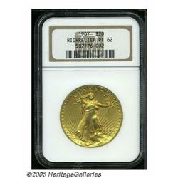 1907 $20 High Relief PR62 NGC. While the characte