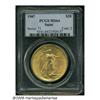 Image 1 : 1907 $20 Arabic Numerals MS64 PCGS. The premier i