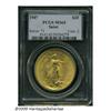 Image 3 : 1907 $20 Arabic Numerals MS65 PCGS. A handsome fr
