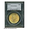 Image 1 : 1910-S $20 MS64 PCGS. Well struck with bright, fr