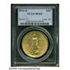 Image 1 : 1913-D $20 MS64 PCGS. Well struck with distinctly