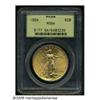 Image 1 : 1924 $20 MS64 PCGS. Well struck with bright mint-