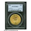 Image 1 : 1924 $20 MS64 PCGS. A typical near-Gem in all res