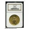 Image 3 : 1925 $20 MS66 NGC. The surfaces are notably free 