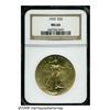 Image 3 : 1925 $20 MS66 NGC. This is a very unusual coin th