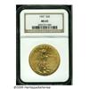 Image 1 : 1927 $20 MS65 NGC. A high quality type coin that 