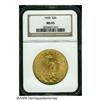 Image 1 : 1928 $20 MS65 NGC. Well struck with bright, smoot