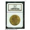 Image 1 : 1928 $20 MS65 NGC. Sharply struck with a deep coa