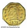 Image 1 : 1872 25C Washington Octagonal 25 Cents, BG-722, L