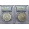 Image 2 : 2- PCGS MORGAN SILVER DOLLARS- 1902-O MS63,