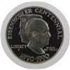 Image 2 : 1990 EISENHOWER SILVER COMMEM