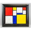 Image 1 : Piet Mondrian Dutch Abstract Oil on Canvas
