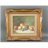 Image 2 : G. Clouet French Oil on Canvas Still Fruits