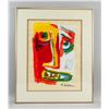 Image 2 : Bengt Lindstrom Swedish Cobra Oil on Paper