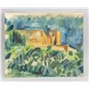 Image 2 : Style of Paul Cezanne French Impressionist Tempera
