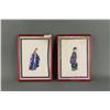 Image 2 : Pair Chinese Watercolour Painting on Paper Framed