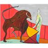 Image 2 : Oscar Dominguez Spanish Surrealist Oil on Canvas
