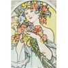 Image 1 : Alphonse Mucha Czech Art Nouveau Mixed Media/Paper