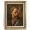 Image 1 : Oil Canvas Unsigned Portrait Judas Thaddaeus