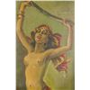 Image 3 : Canadian Oil Painting of Figure on Panel Framed