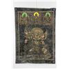 Image 1 : Tangka Buddha on Silk With Red Seal on Back