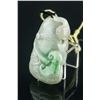 Image 2 : Chinese Fine Green Jadeite Pendant w/ Certificate