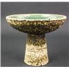 Image 2 : Old Green Pottery Stem Bowl Ming Period