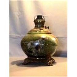 DOGS/DUCKS GWTW 13"F, 1900 CIRCA 