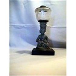 CAT & MOUSE FIGURE (COMIC) 11 3/4"B, 1880 CIRCA