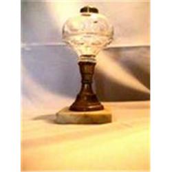 RING PUNTY, MARBLE BASE, 9 1/2", 18701 CIRCA 