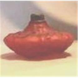 RUBY SATIN MINI 3 1/4"C, 1900 CIRCA