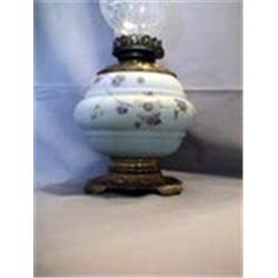 FLORAL SATIN, 173/4"CH, 1895 CIRCA