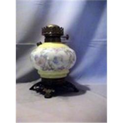 SAILING SCENE LAMP 8 3/4"-B, 1895 CIRCA