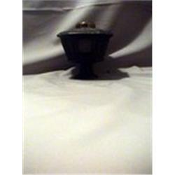 J.F. IDEN BANISTER LAMP, 5"C, 1870 CIRCA 