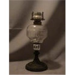 RIB & PETAL/IRON BASE, 10"B, 1870 CIRCA