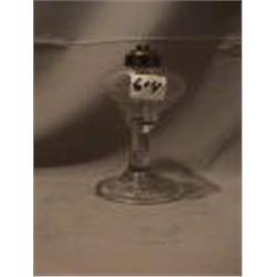 EARLY LAMP (1858-1867), 6 1/2"C, 1858-1867 CIRCA