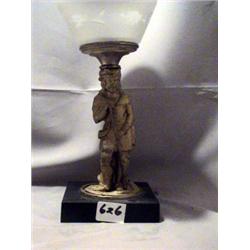 HUNTER & RIFLE FIGURE, 13 1/4" C, 1870 CIRCA