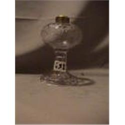 GRAPE & FESTOON LAMP, 1858-1867, 6 1/2"C, 1858-1867 CIRCA 