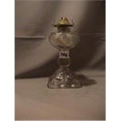 DEWDROP & PETAL LAMP, 9 1/2"B 1900 CIRCA 