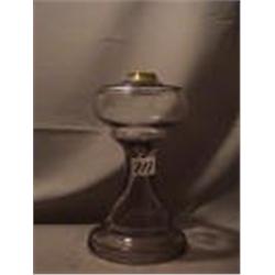 RIVERSIDE CLINCH ON COLLAR LAMP,10 1/4"C, 1895 CIRCA 