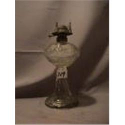 LATE SWIRL LAMP, 10 1/2"B, 1950 CIRCA 