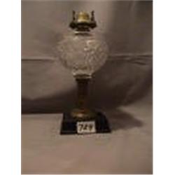 LOMOX UTAH LAMP, 11"B, 1870 CIRCA 