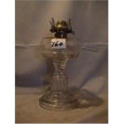 STANBURY LAMP, 9 1/2"B, 1880 CIRCA 