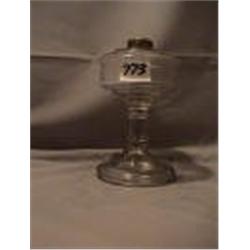 SMALL EARLY TABLE LAMP, 7 3/4" C, 1880 CIRCA 