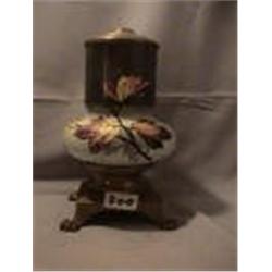 1181 VASE LAMP, LEONES, 10 3/4"C, 1881 CIRCA 