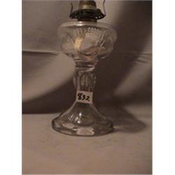 EYEBROW LAMP, 11 3/4"B, 1885 CIRCA 